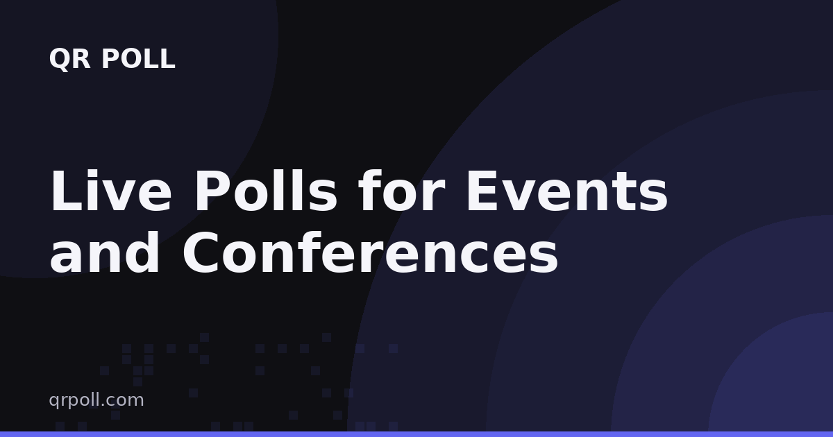 Straphanger Poll Live Polls — $15/month | QR Poll